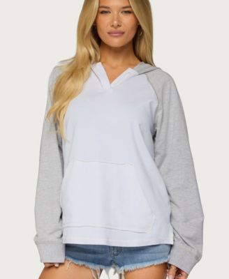 Women's Jozie Contrast Raglan French Terry Hoodie