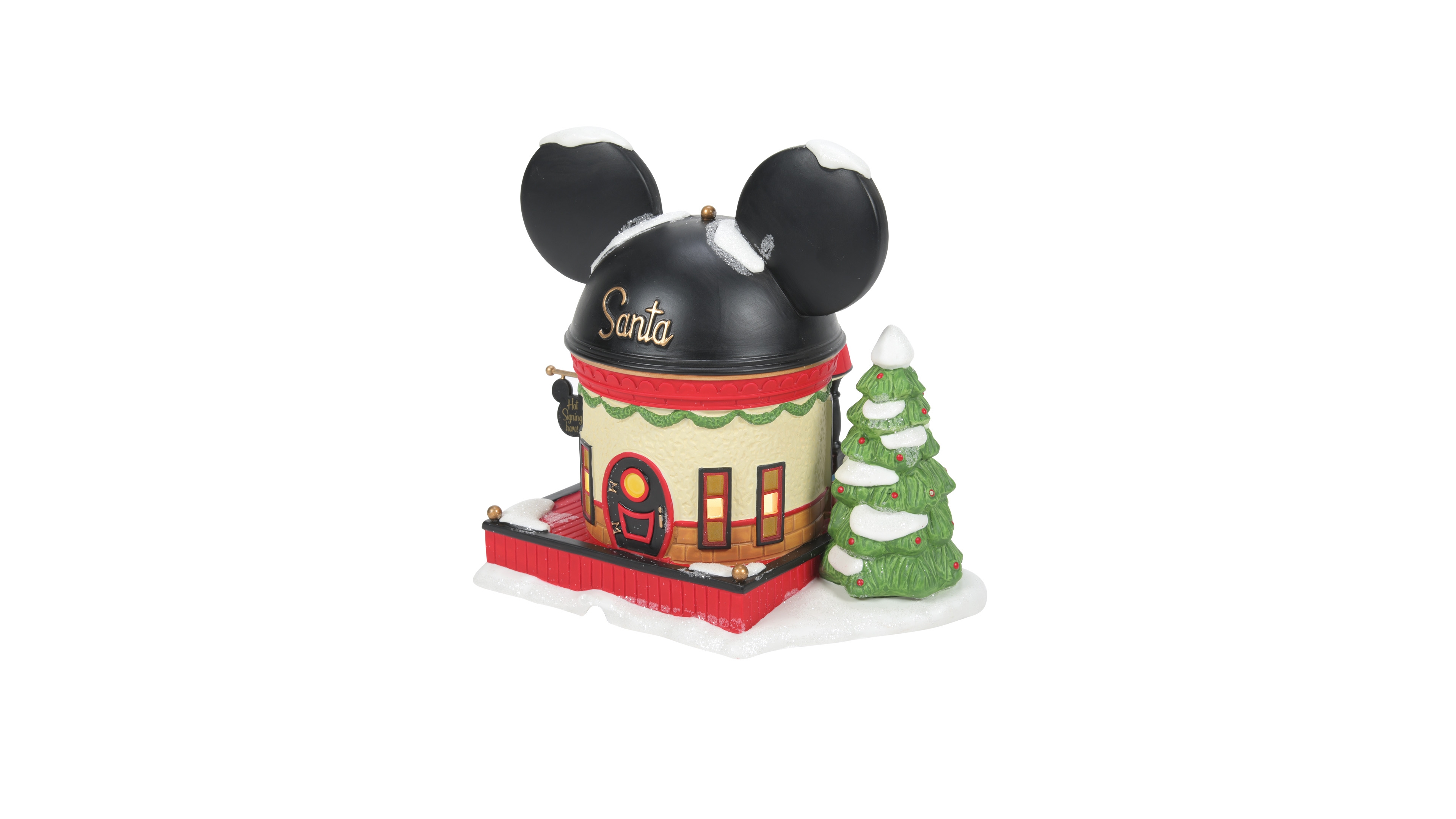 Department 56 Disney Village Mickey's Ear Hat Shop Building