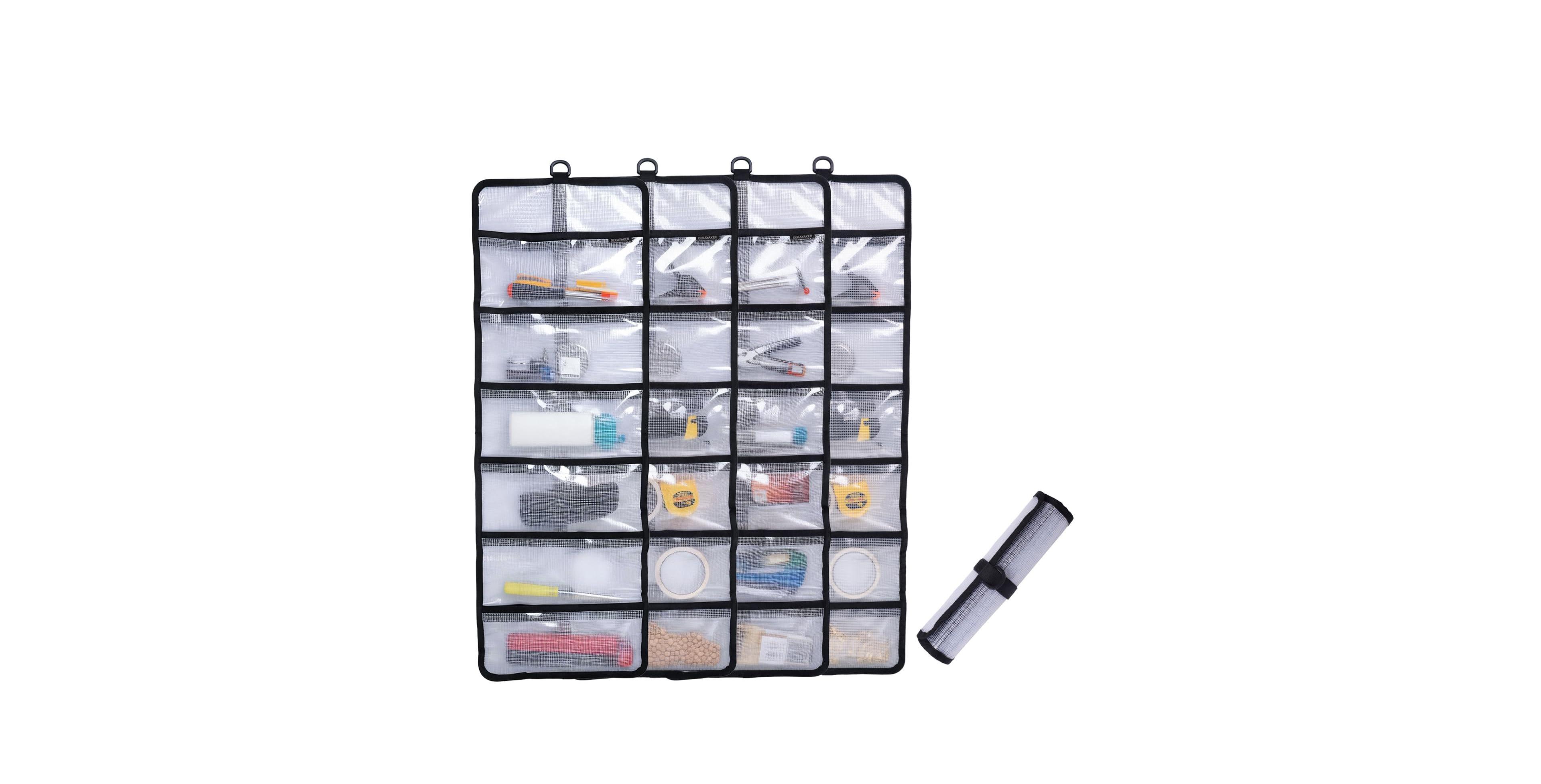 Xdovet Tool Roll Bag 6 Pocket Organizer for Long Tools 35.4IN x12.2IN Waterproof 4 Pack
