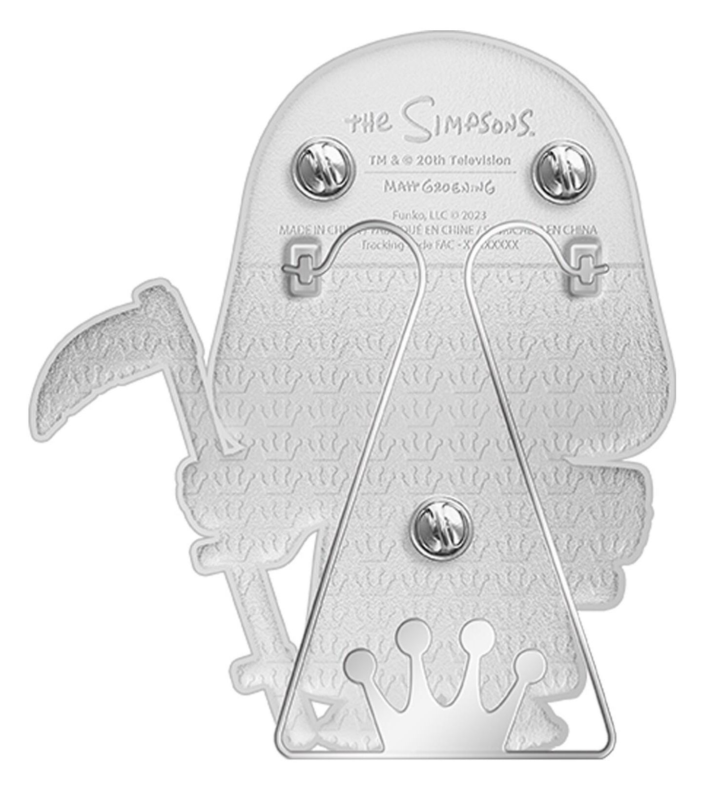 Детские фигурки Funko Pop Pins Simpsons Horror Homer Grim Reaper Pin, 6+, цвет: Open Miscellaneous — фото 3