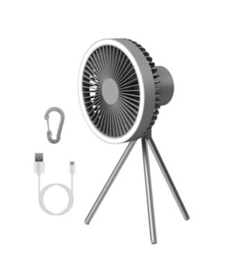 Portable Camping Fan, Rechargeable for Camping, Travel and Outdoor Activities