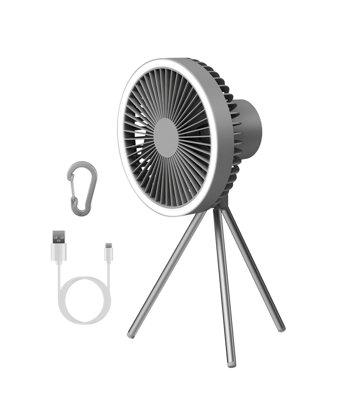 Sevorley Portable Camping Fan, Rechargeable for Camping, Travel and Outdoor Activities