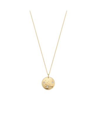 Star Constellation 12 Zodiac Signs Personalized Gift for Her Gold Necklace