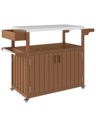 Outdoor Utility Cart for Camping, Travel and Outdoor Activities