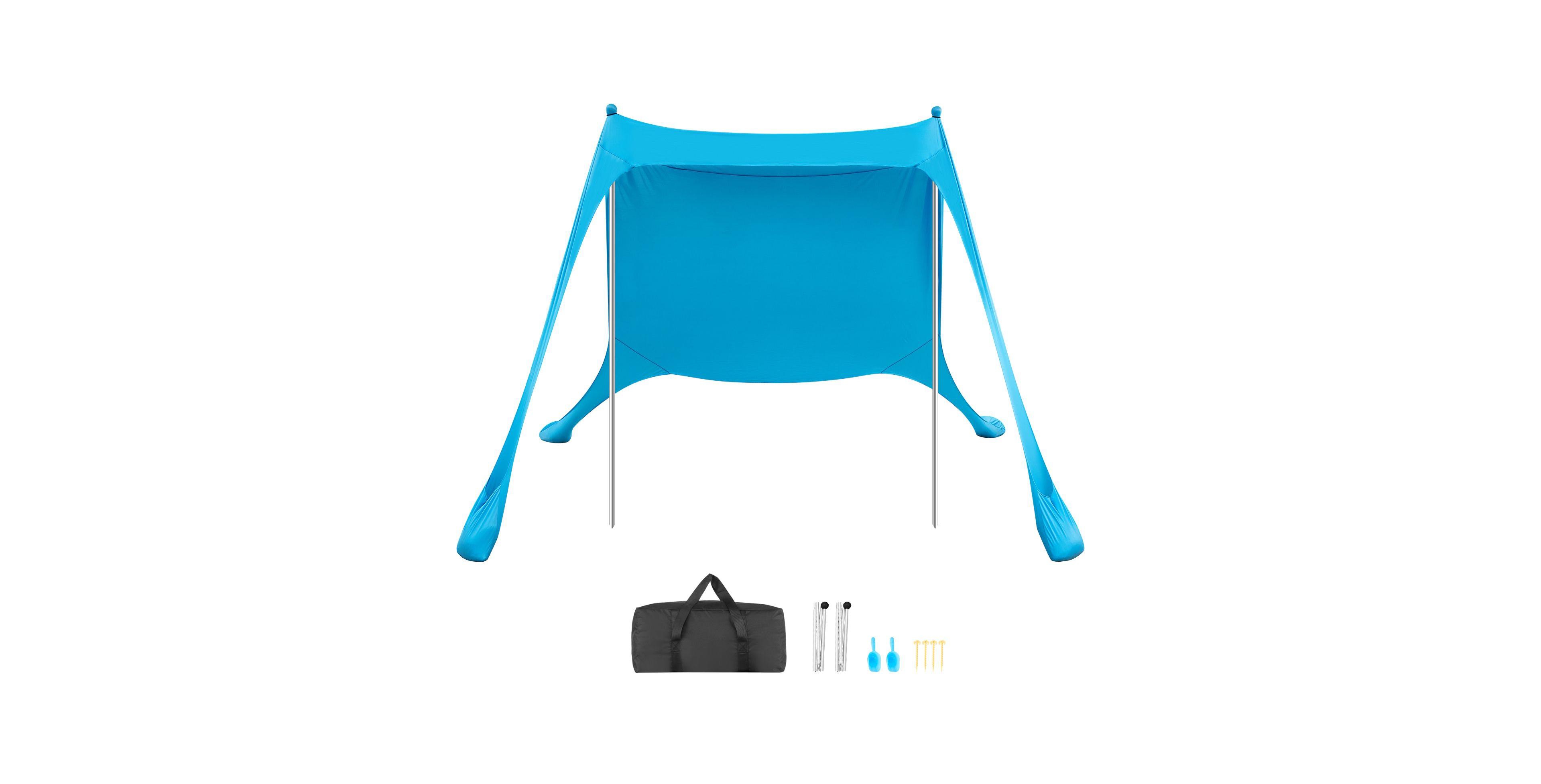 Sevorley Outdoor Canopy Shelter, Pop-Up Setup, 7.5 x 7.5 ft for Camping, Travel and Outdoor Activities