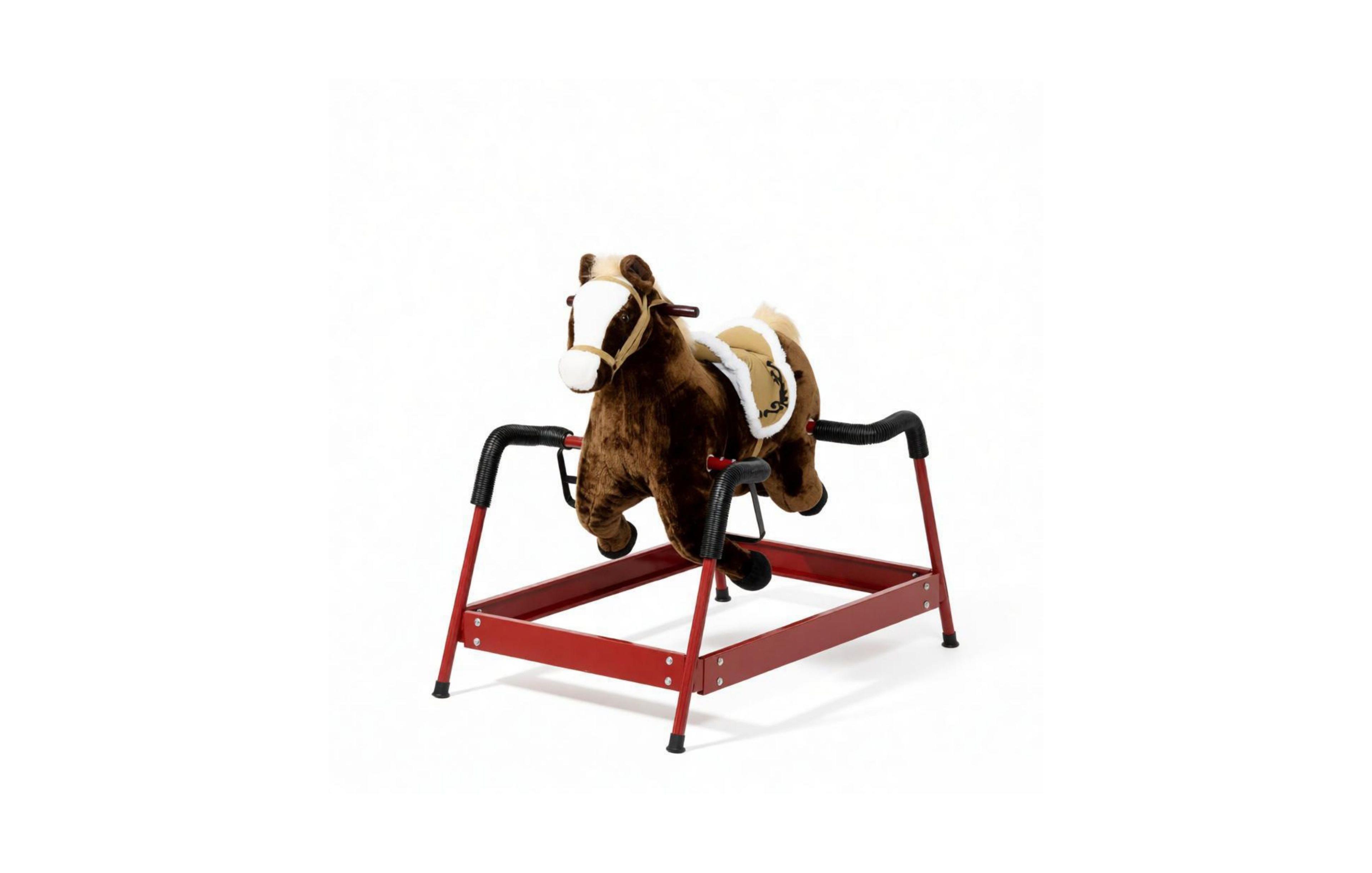 Sevorley Animal Sounds Rocking Ride-On Toy, Ages 5-12