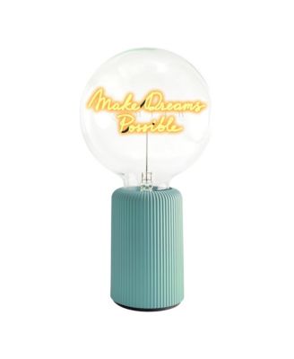 Bulb Make Dreams Possible With Base Table Lamp Portable Pop Nomad