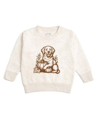 Boys' 4-20 Golden Retriever Harvest Fleece Sweatshirt