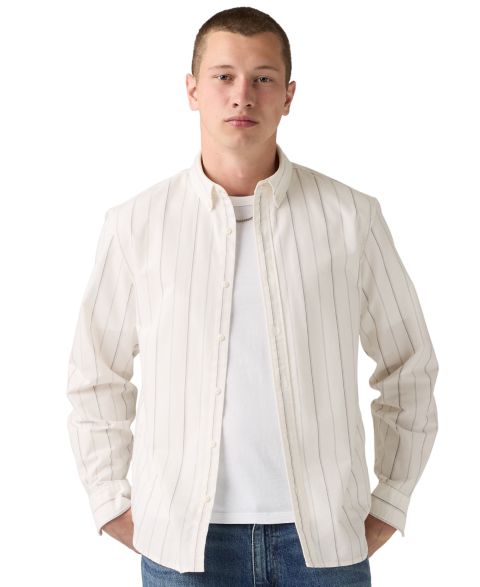 Мужская рубашка Levi's Button-Down Long-Sleeve, цвет: Облачный
