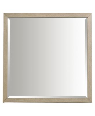 Furniture Cairo Wood Framed Beveled Mirror