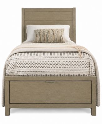 Cairo Twin Wood Storage Bed