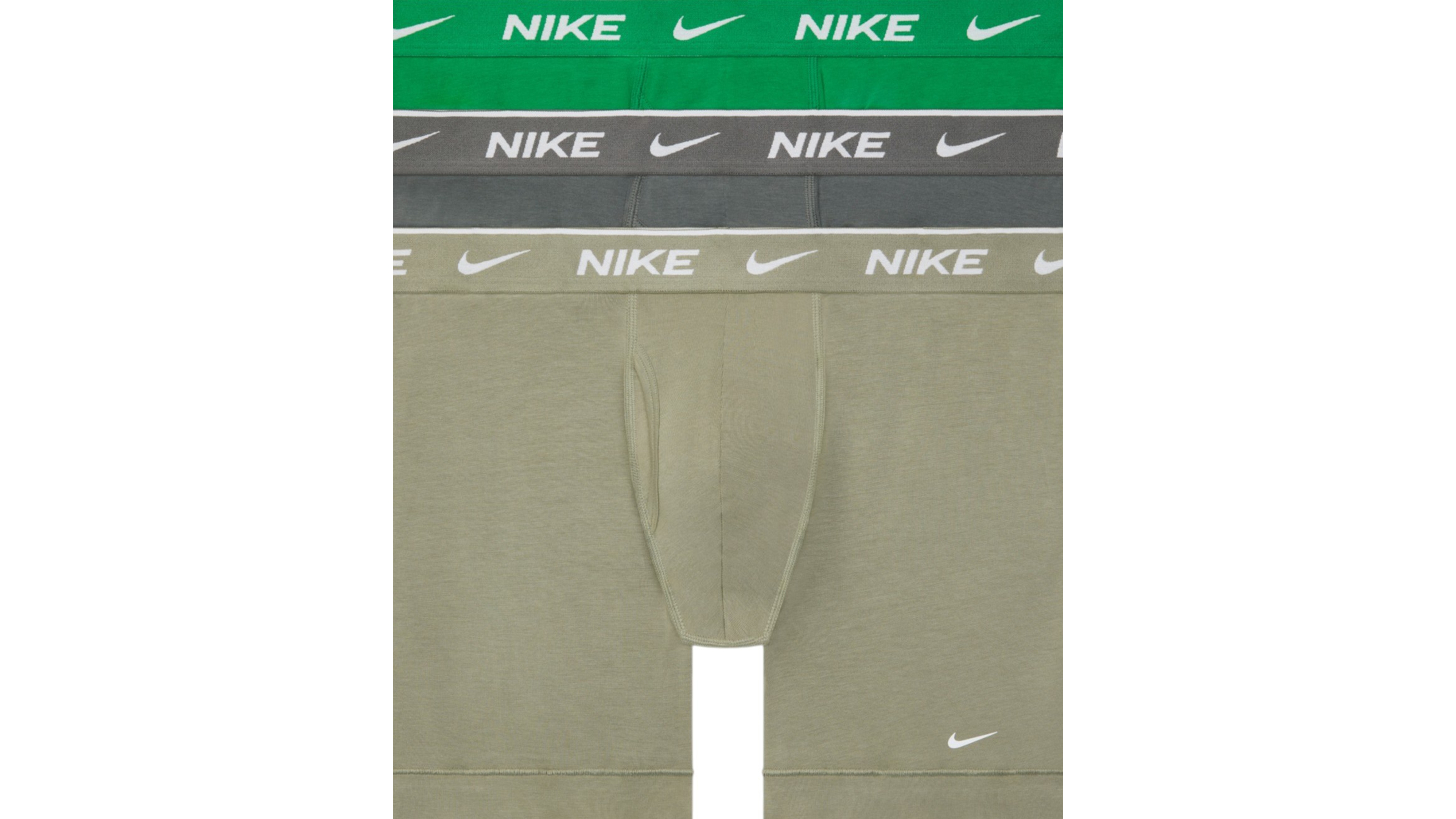 Nike Men's Dri-fit Essential Cotton Stretch Boxer Briefs, 3-Pack