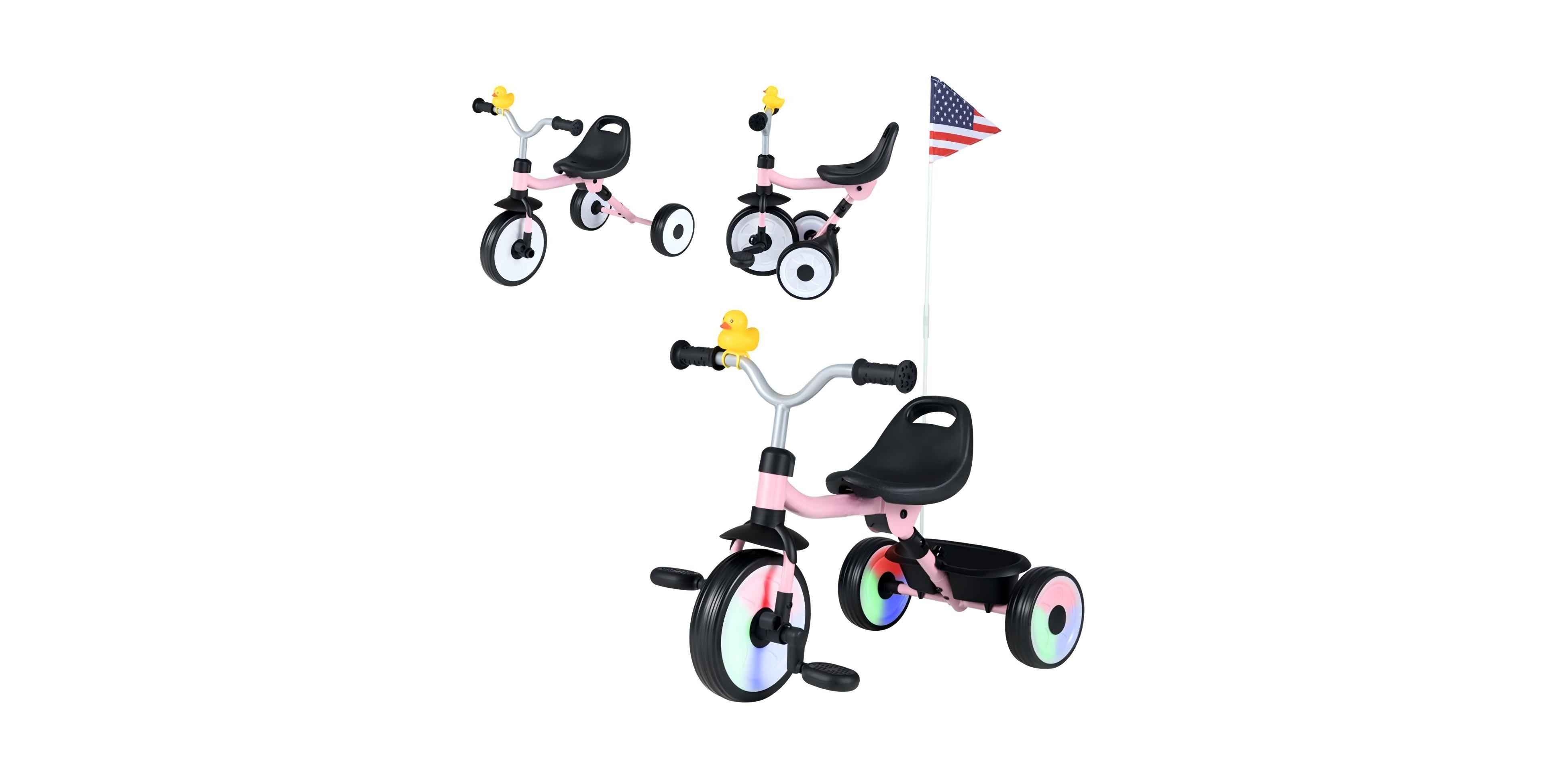 Sevorley Kids' Folding Convertible Ride-On Vehicle, Ages 1-3