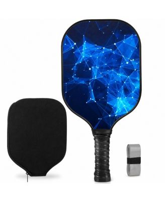 USAPA Approved Fiberglass Pickleball Paddles Set with Polypropylene Core Ergonomic Grip Carry Bag