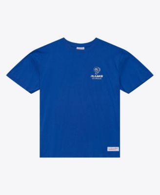 Men's Royal Los Angeles Rams Core Essentials Micro Logo T-Shirt