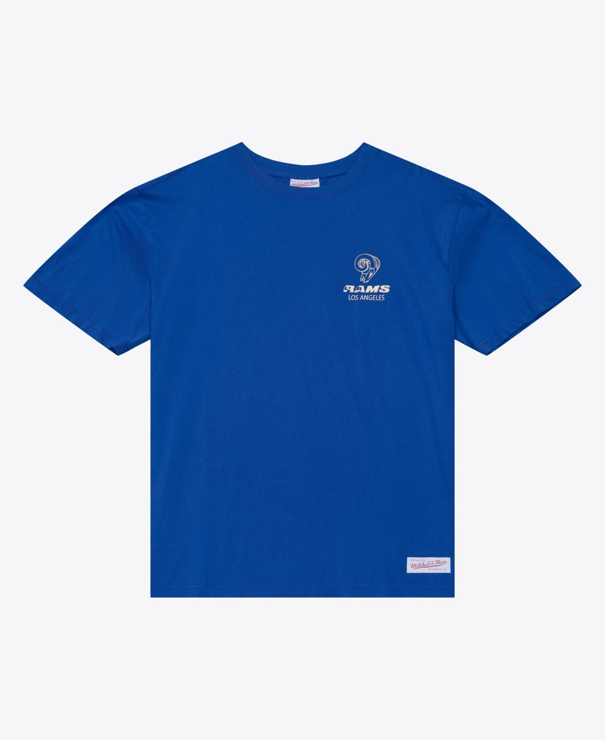 Mitchell & Ness Men's Los Angeles Rams Core Essentials Micro Logo T-Shirt - Royal
