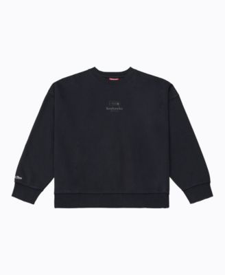 Women's Black Seattle Seahawks Core Essentials Micro Logo Fleece Sweatshirt