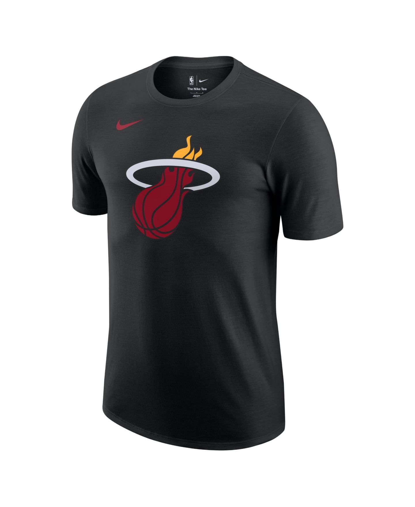 Мужская футболка Nike Black Miami Heat Essential — фото 4