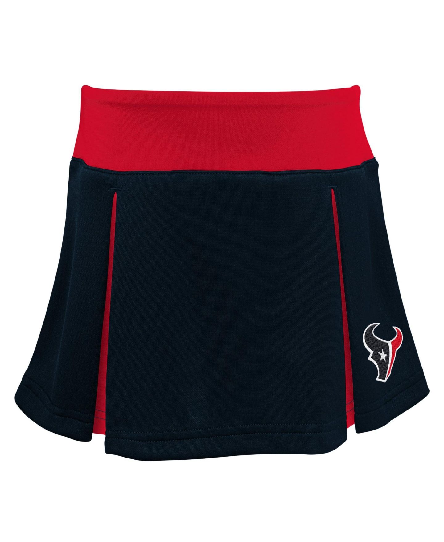 Комплекты Outerstuff Navy Houston Texans Spirit Two-Piece Cheerleader Set для девочек — фото 3