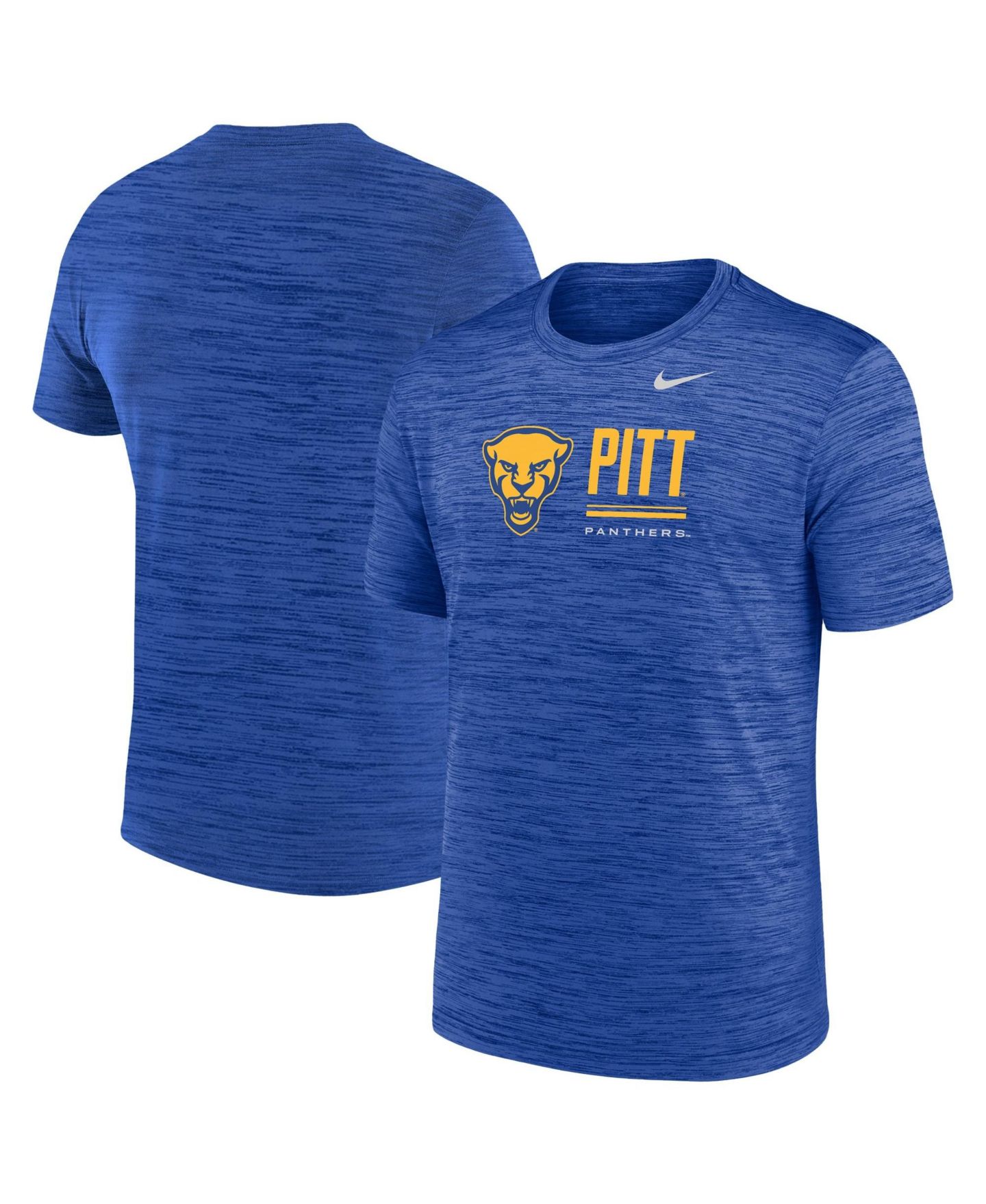Мужская футболка Nike Royal Pitt Panthers Velocity Dri-FIT — фото 1
