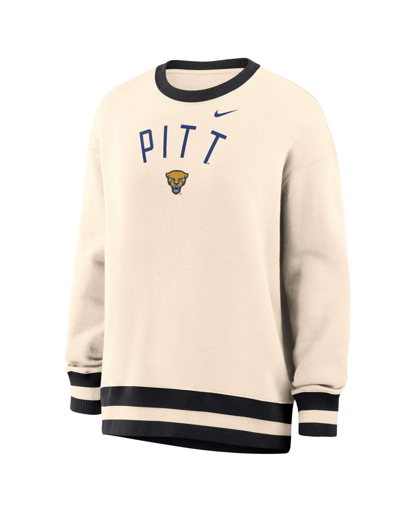 Женская толстовка Nike Natural Pitt Panthers Oversized Phoenix Fleece — фото 1