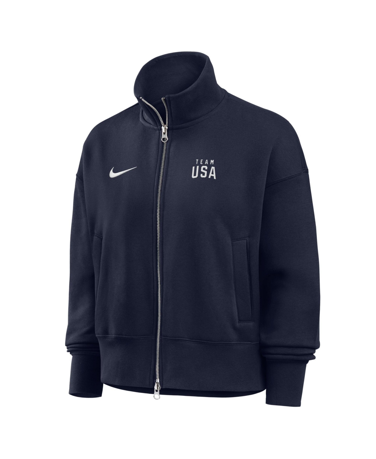 Nike Women's Phoenix Full-Zip Oversized Fleece Jacket