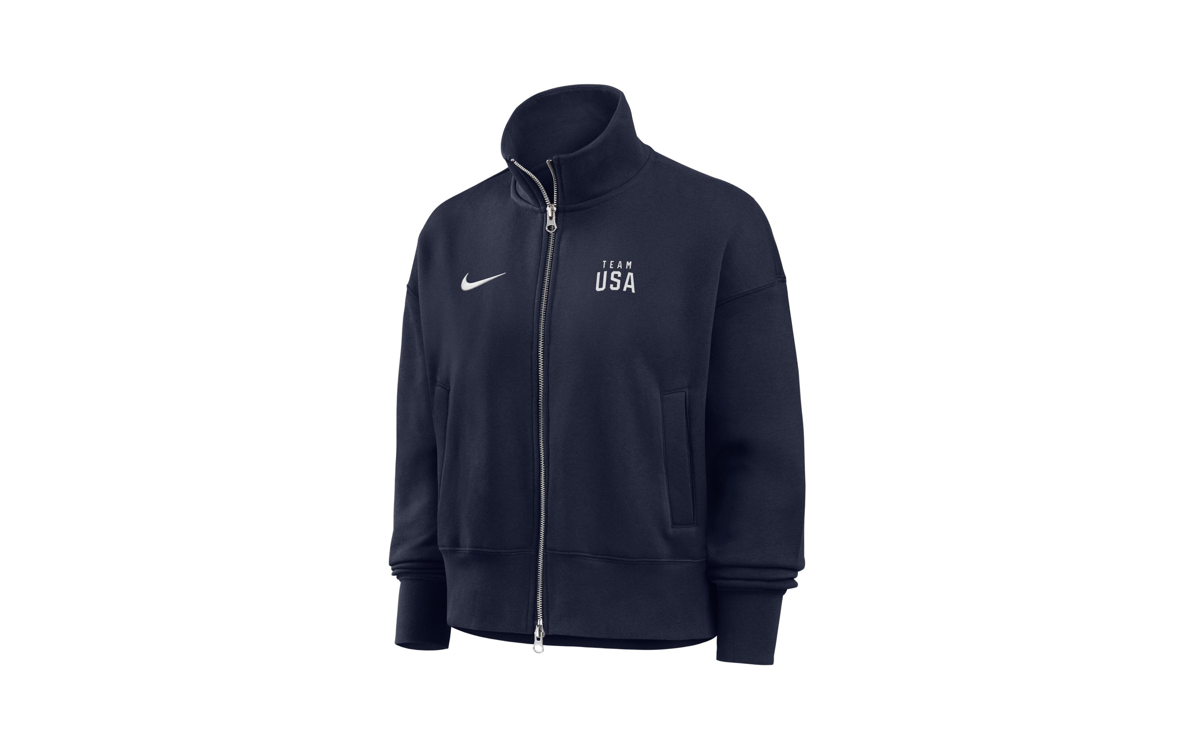 Nike Women's Phoenix Full-Zip Oversized Fleece Jacket