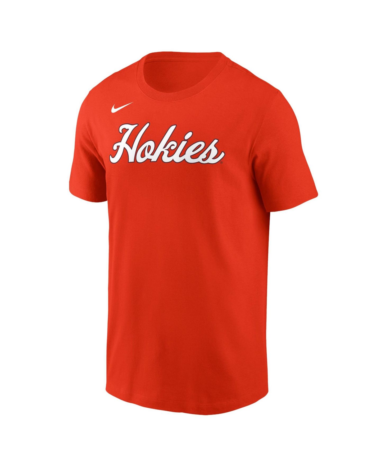 Мужская футболка Nike Orange Virginia Tech Hokies 2026 Coaches Collection Dri-FIT — фото 2