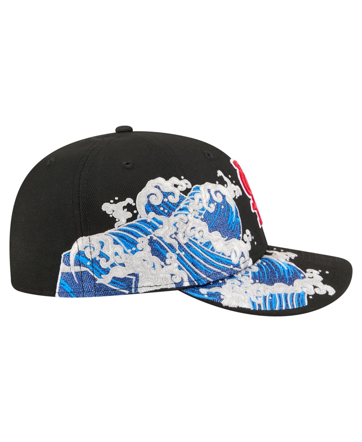 Мужская кепка New Era Black St. Louis Cardinals Surf 59FIFTY Fitted Hat — фото 6