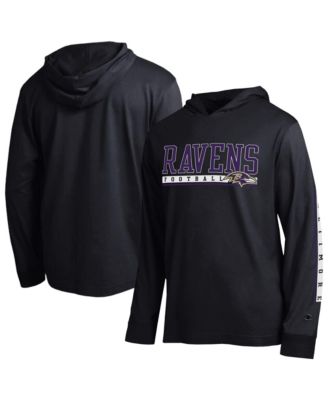 Men's Black Baltimore Ravens All Star Hooded T-Shirt