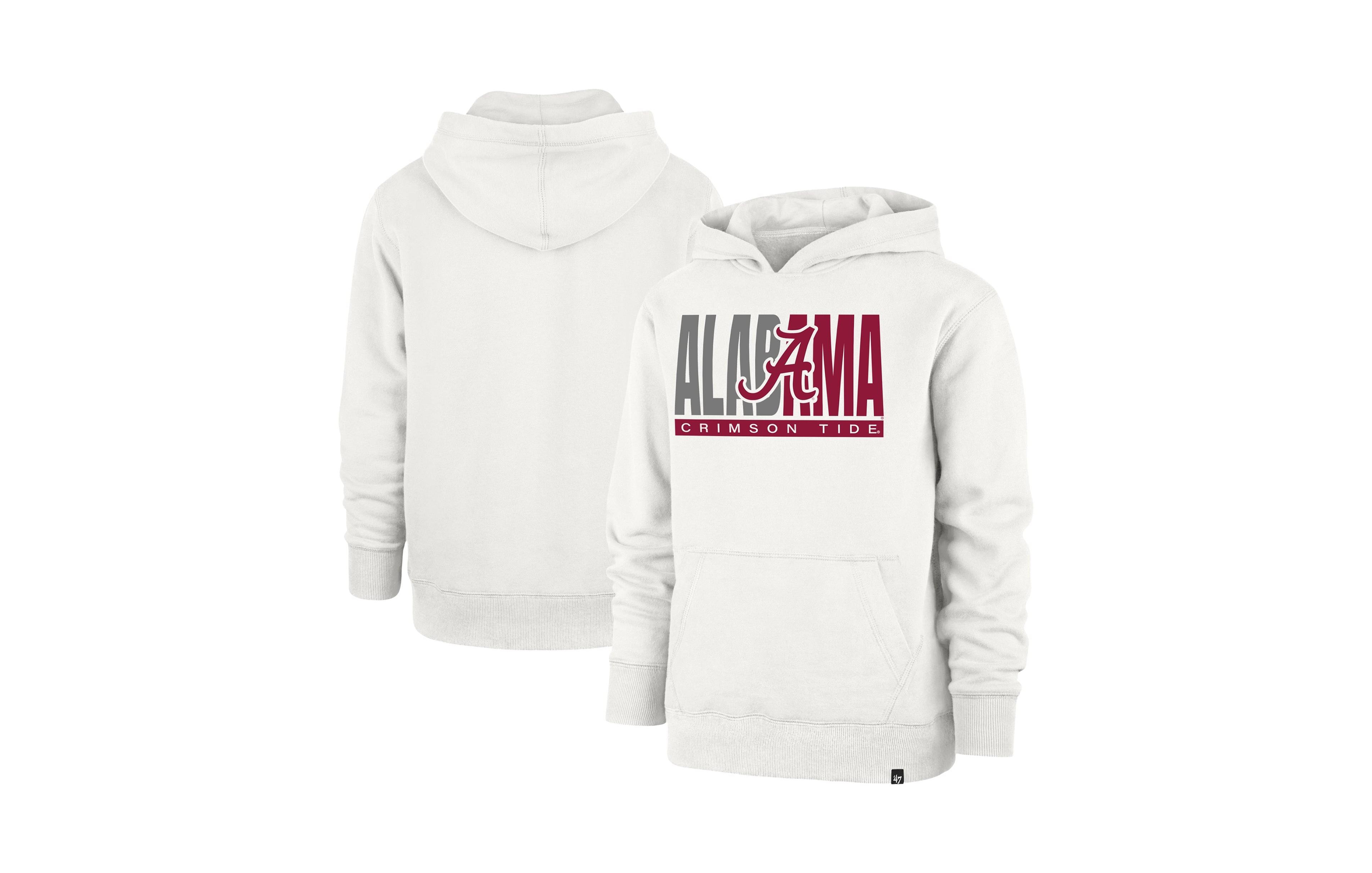 '47 Brand Boys' and Girls' Screen-Print Fleece-Lined Pullover Hoodie