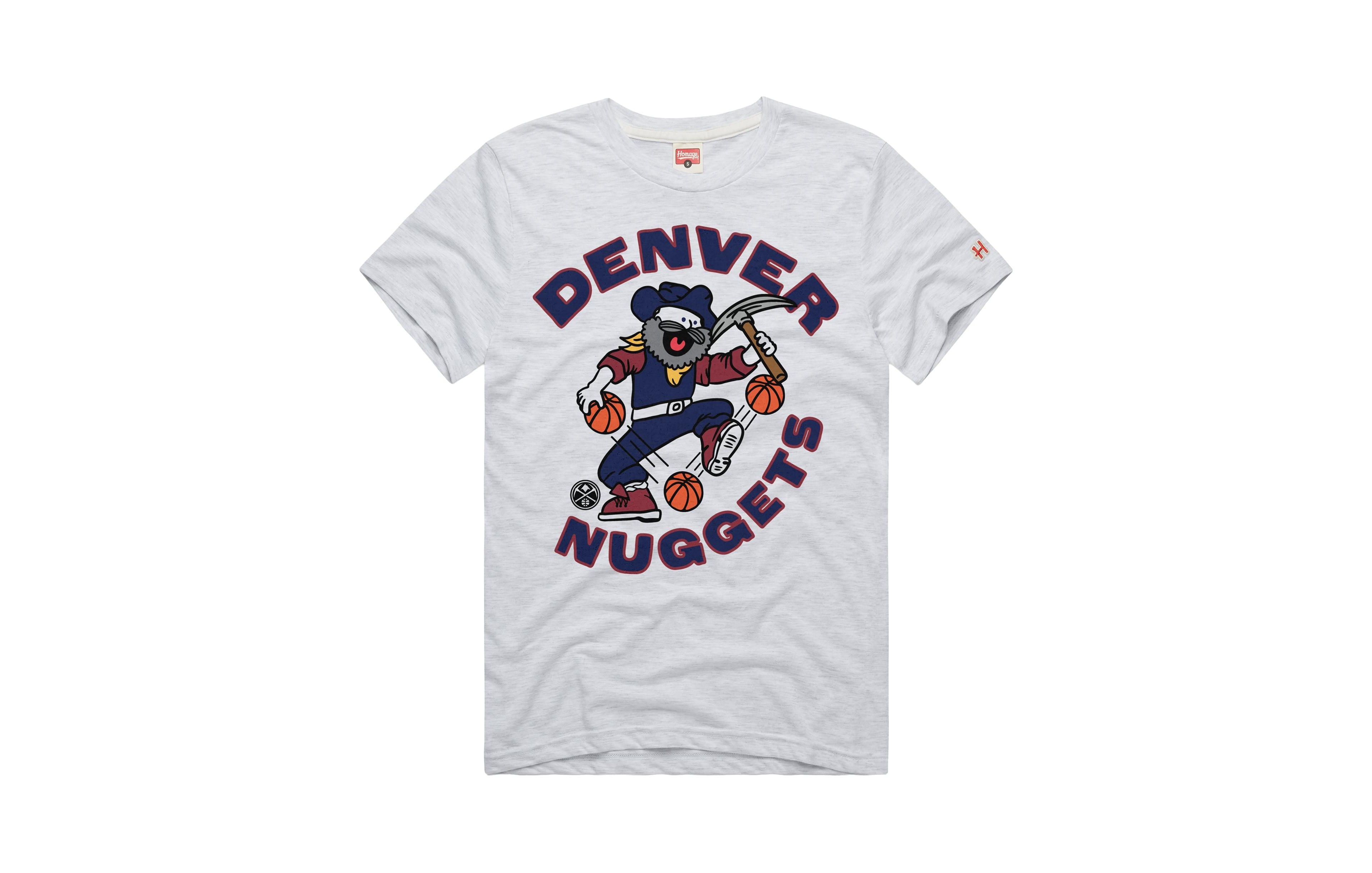 Homage Men's Denver Nuggets Prospector Tri-Blend T-Shirt
