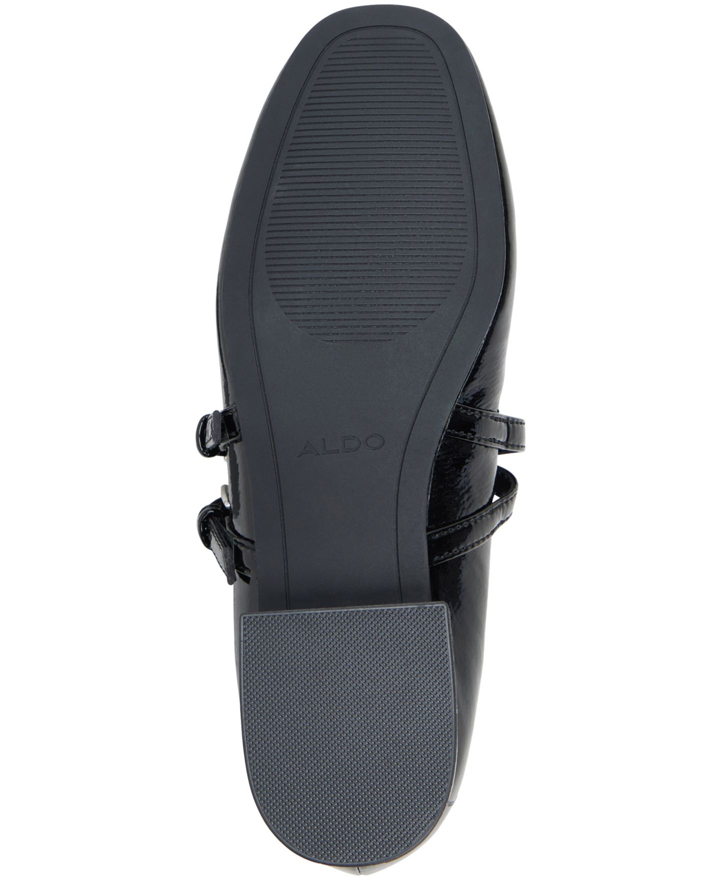 Женские балетки ALDO Elinora Mary Jane Flats, цвет: Чёрный лаковый — фото 5