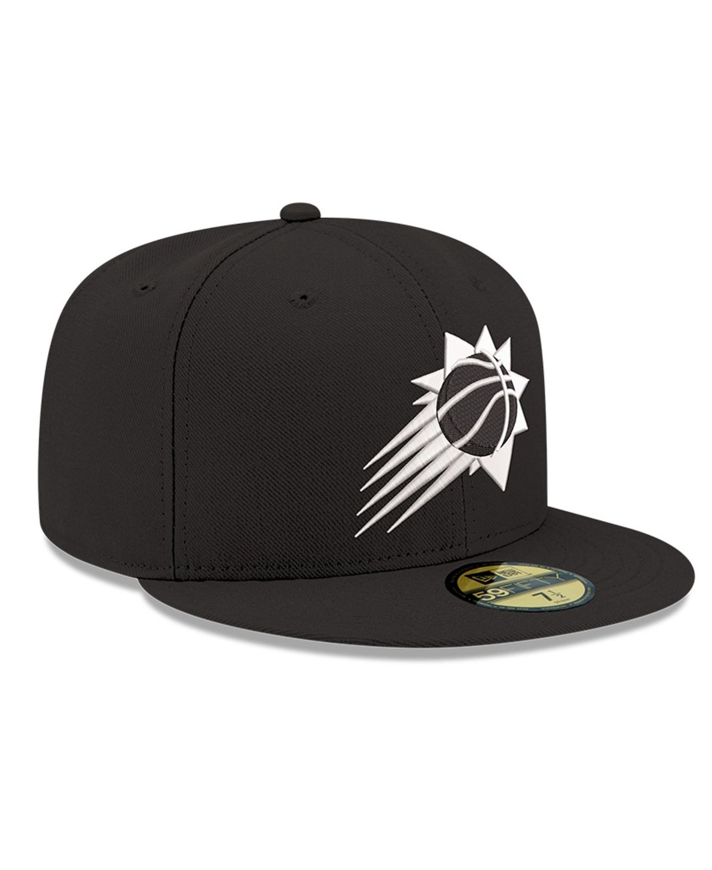 Мужская кепка New Era Black Phoenix Suns 59FIFTY Fitted Hat — фото 3