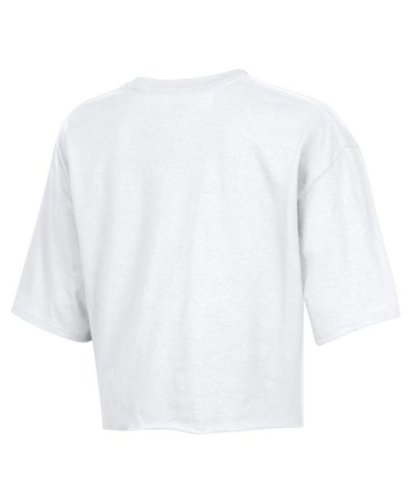 Женская футболка Champion White Detroit Lions Star Spangled Cropped — фото 2