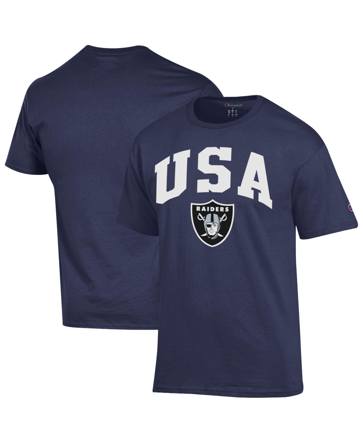 Champion Men's Usa Americana Graphic Classic-Fit T-Shirt - Navy