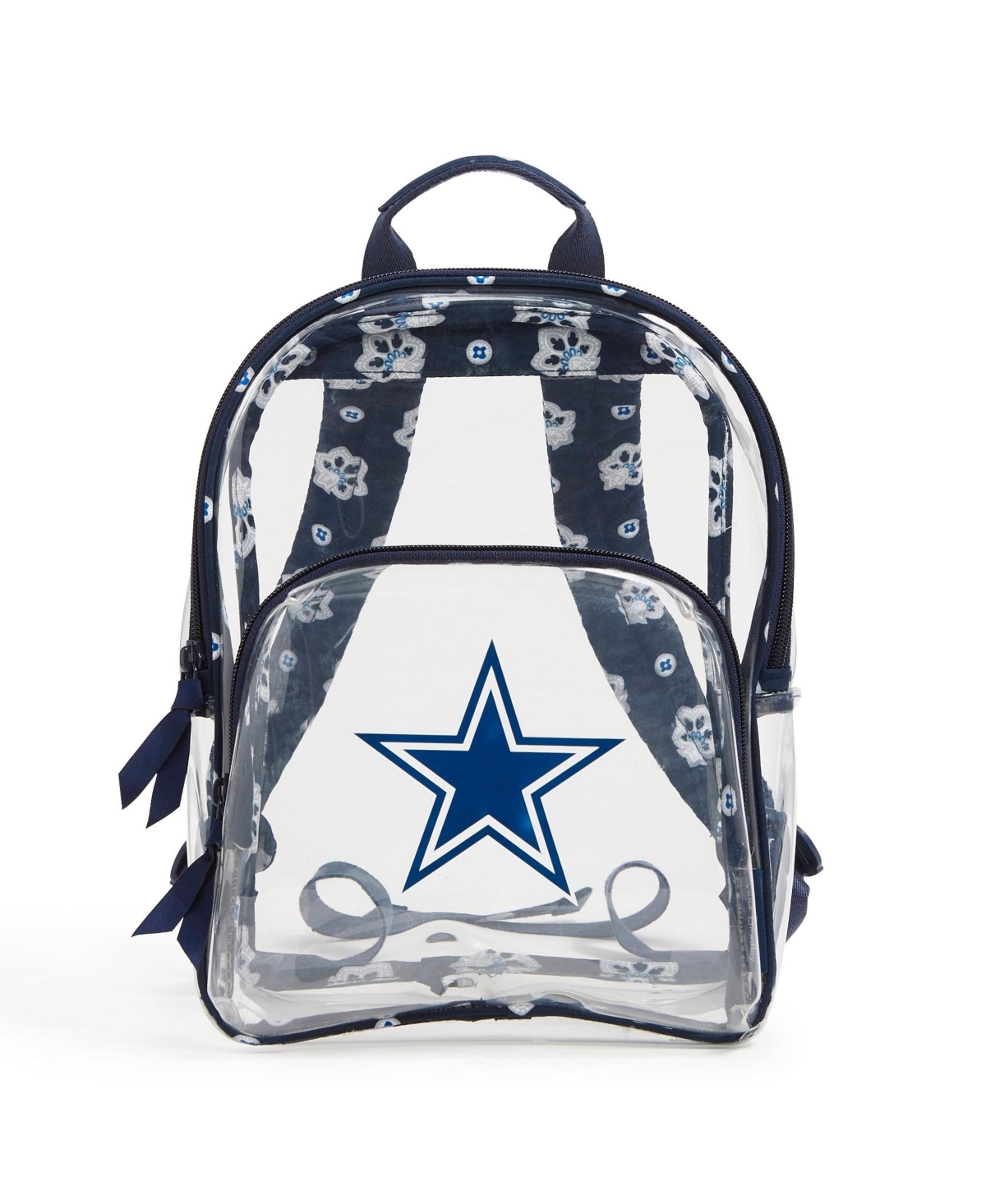 Vera Bradley Dallas Cowboys Clear Adjustable Backpack - Blue