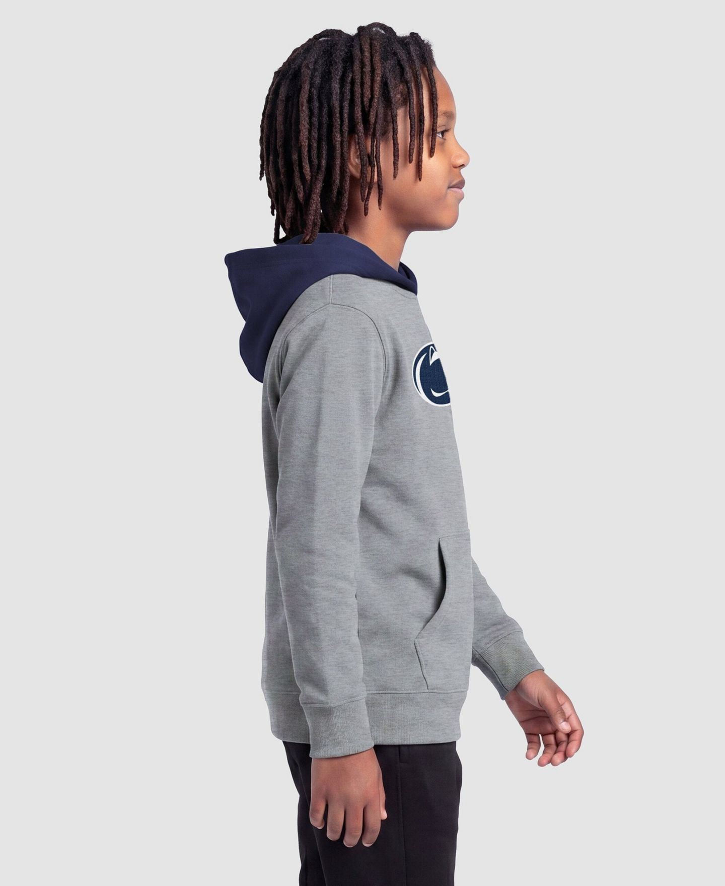 Детское худи Champion Heather Gray Penn State Nittany Lions Fleece — фото 4