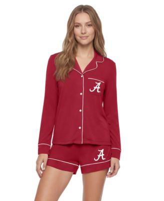 Women's  Crimson Alabama Crimson Tide Plus Size Concepts Pajama Set