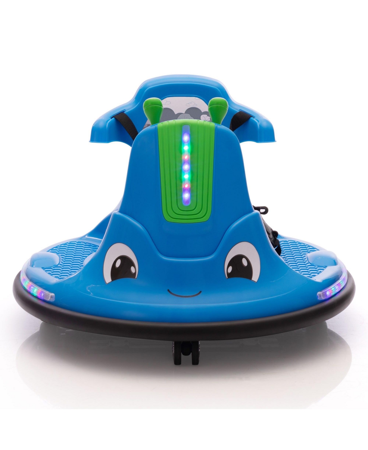 Sevorley Remote Control Bumper Car with Music, 12V, Ages 3-8