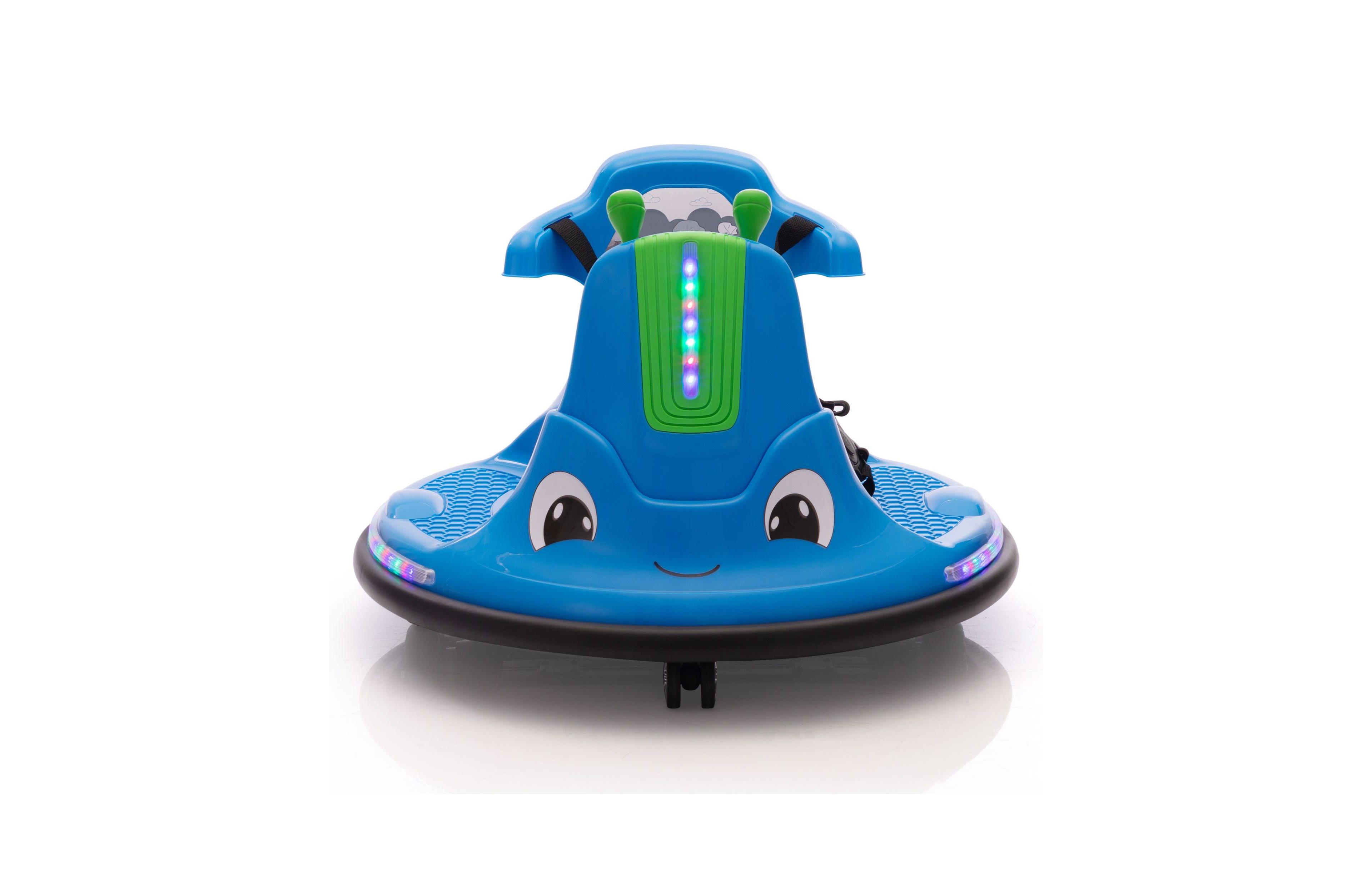 Sevorley Remote Control Bumper Car with Music, 12V, Ages 3-8