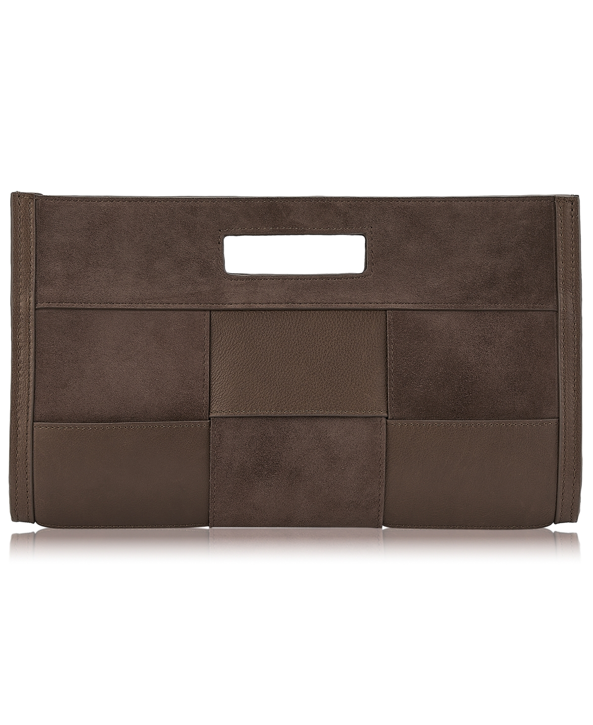 GiGi New York Remy Suede Medium Evening Clutch Handbag