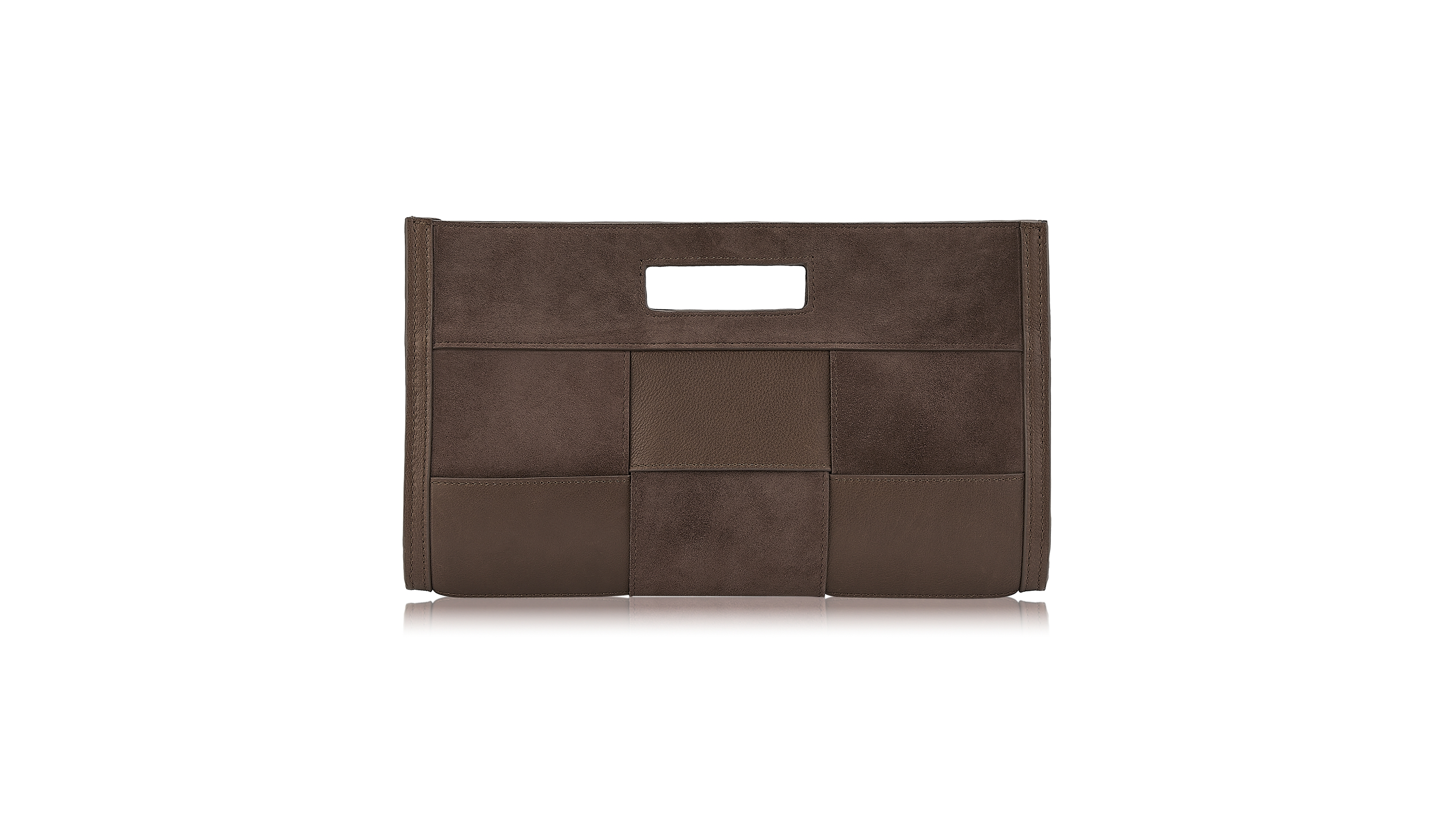 GiGi New York Remy Suede Medium Evening Clutch Handbag