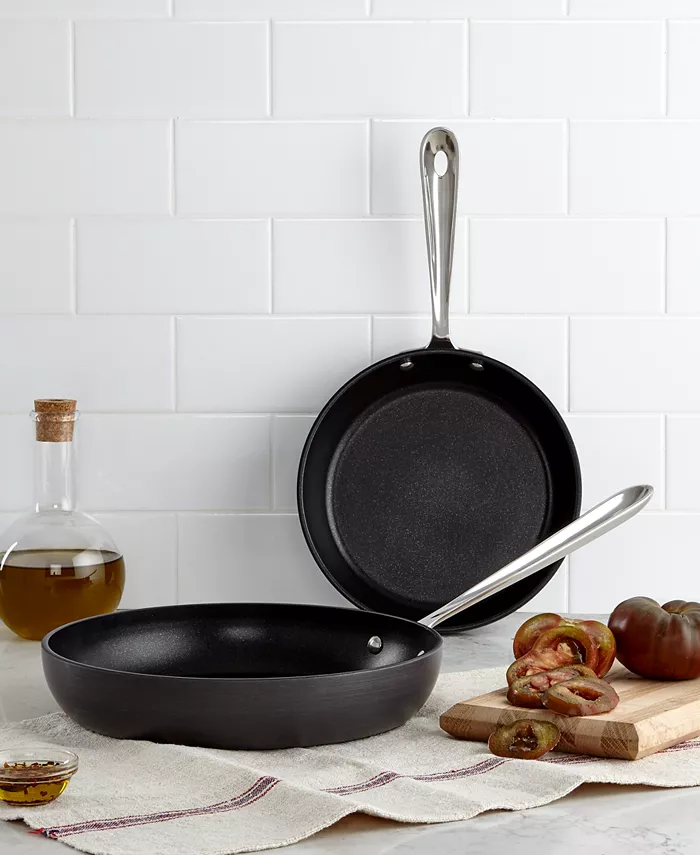All Clad Hard Anodized 8″ & 10″ Fry Pan Set