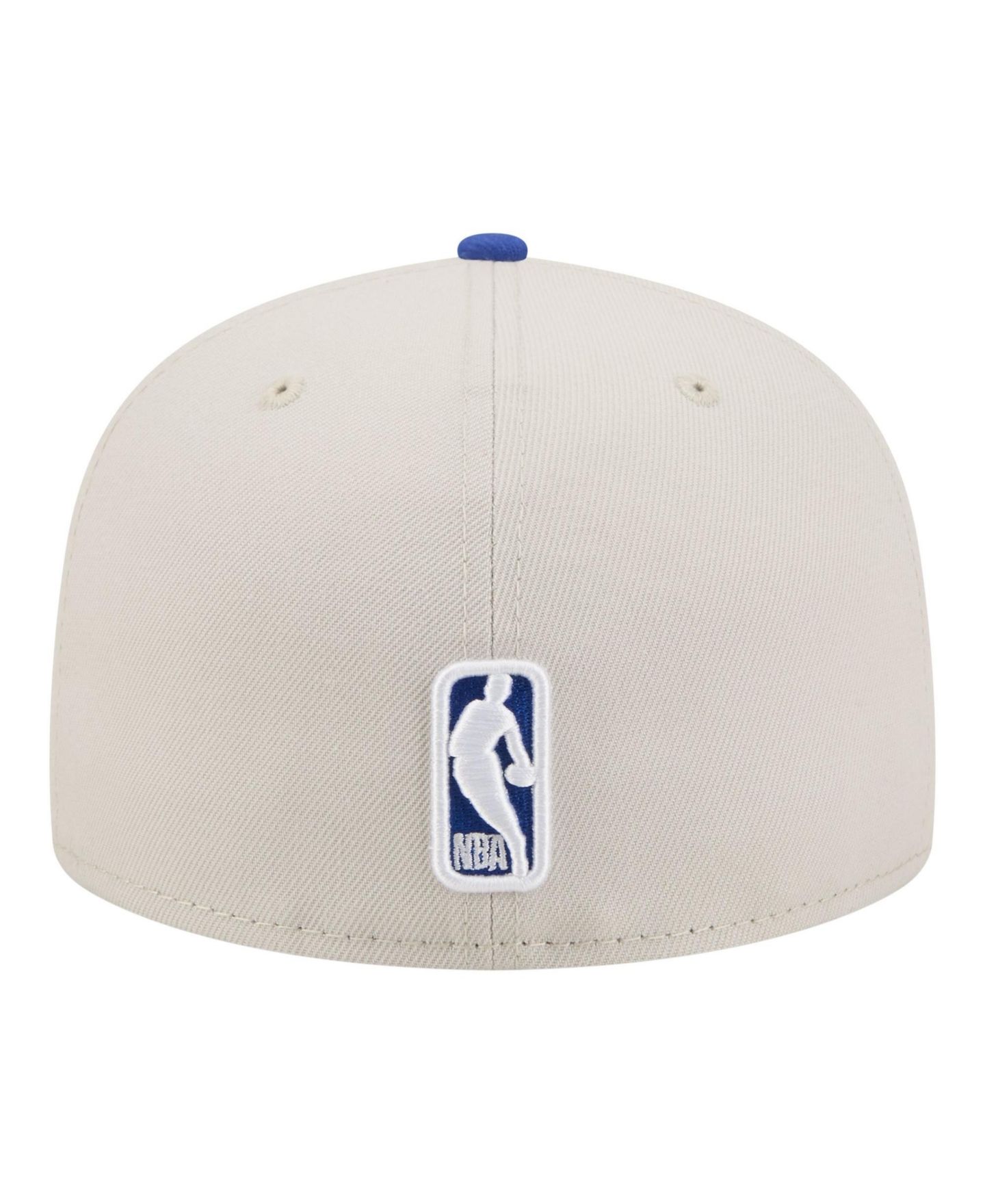 Мужская кепка New Era Tan/Royal Golden State Warriors Localized City Icon 59FIFTY Fitted Hat — фото 4