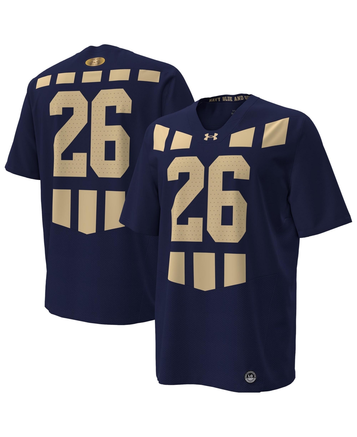 Under Armour Men's Relaxed-Fit V-Neck Screen-Printed Jersey