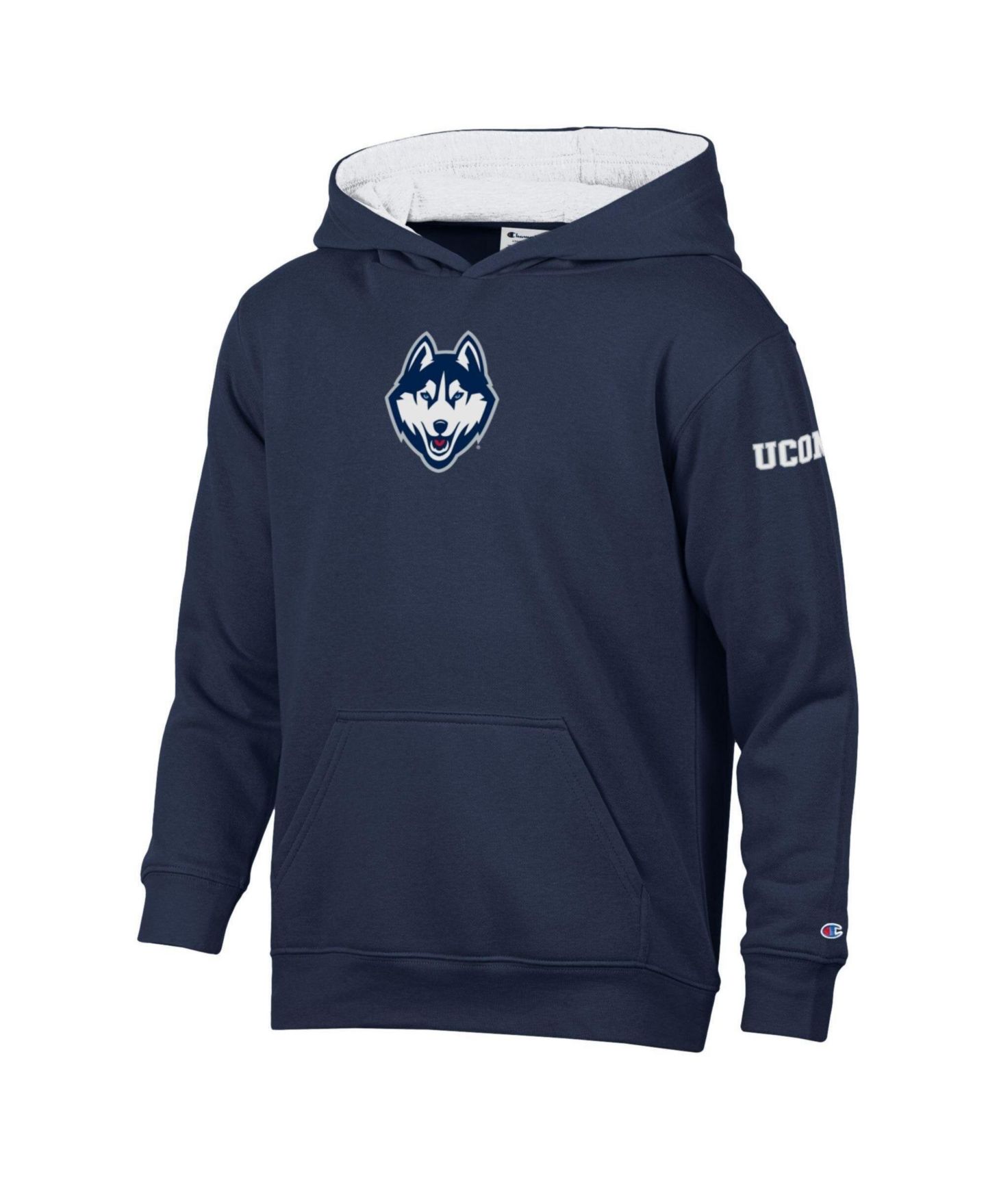 Детское худи Champion Navy UConn Huskies Fleece — фото 6