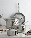 Cuisinart Chef's Classic 7-Piece Stainless Steel Cookware Set with