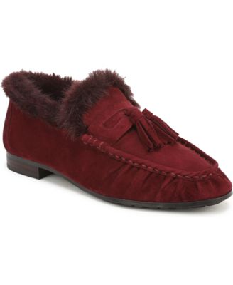 Women's Lana Fur Tassel Slip-On Loafers