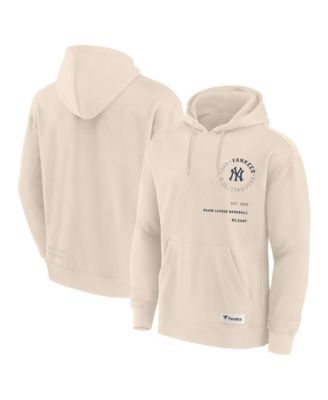 Men's Cream New York Yankees Elements Future Ground Info Hoodie